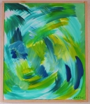 D76.Uden titel. 50x60 cm. 2150 Kr.